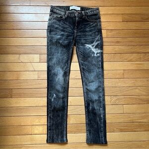 IRO Faded Black Skinny Jeans